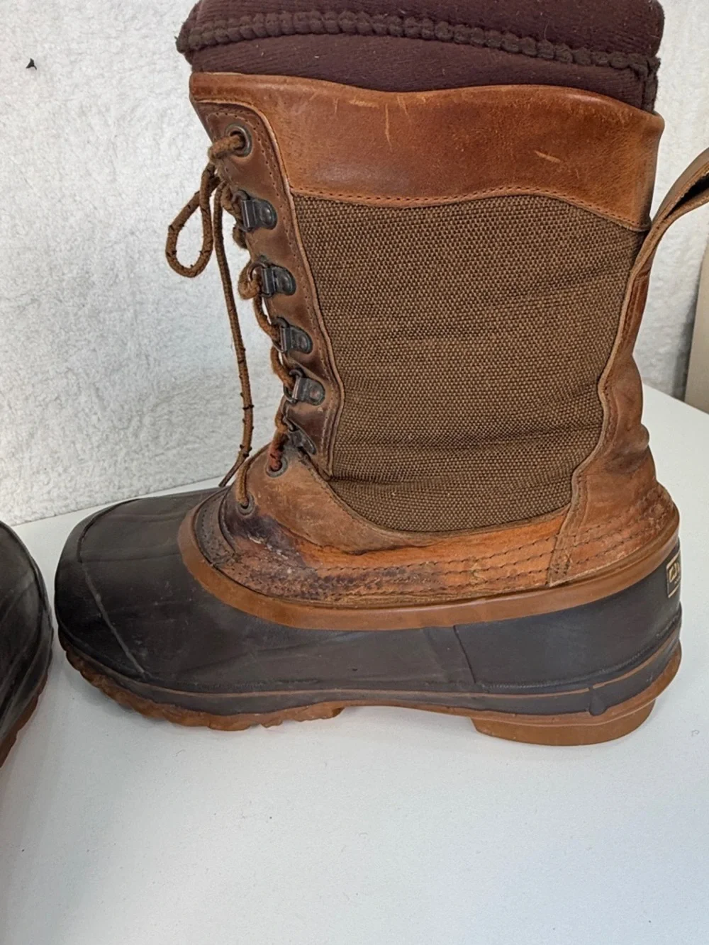LaCrosse Mens Size 9 Insulated Hunting Duck Boots Waterproof USA